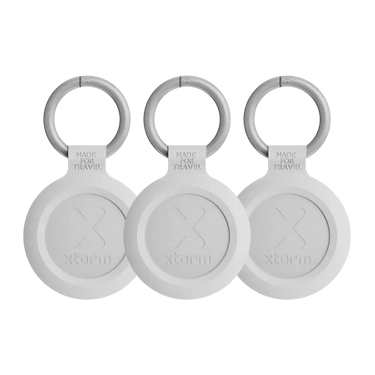 Xtorm TravelTag for iPhone (iOS) - Water-resistant - Ash White